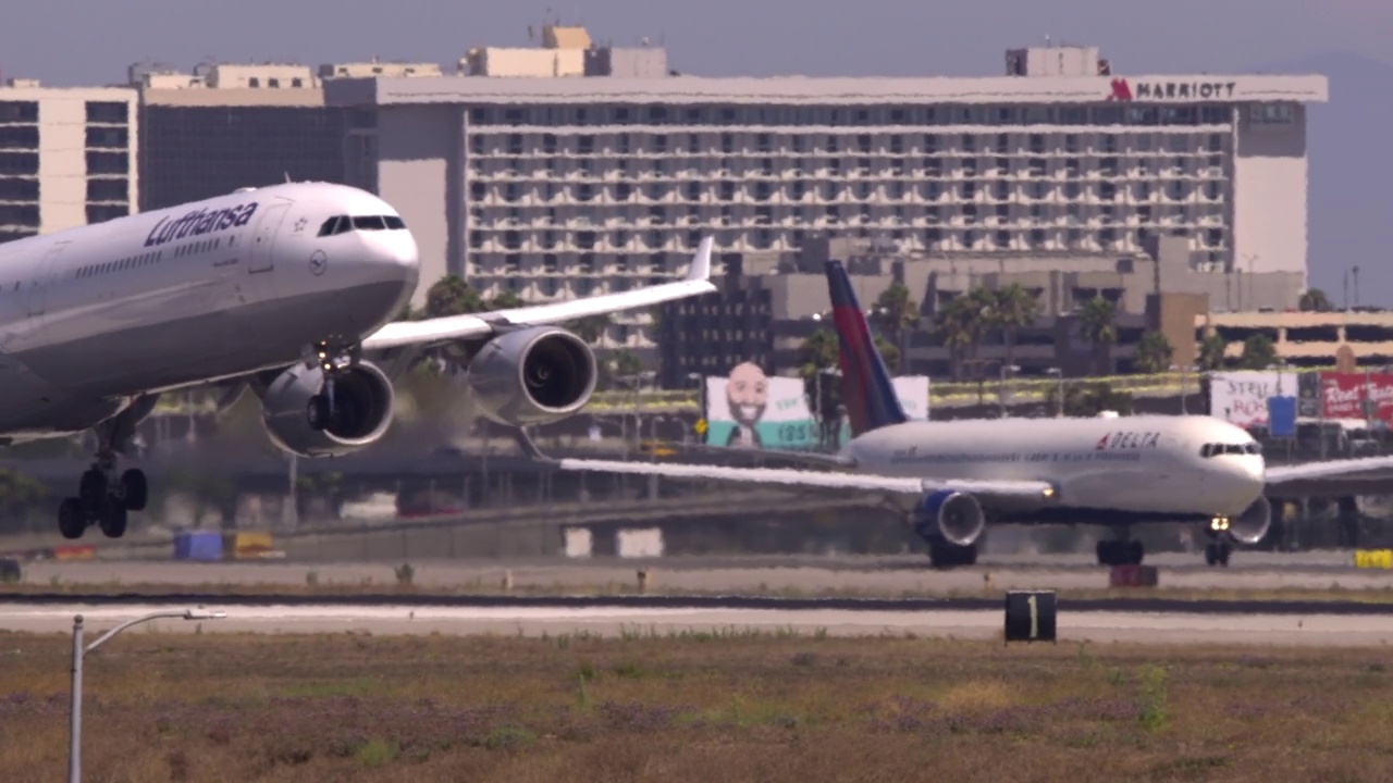 德国汉莎航空公司视频素材