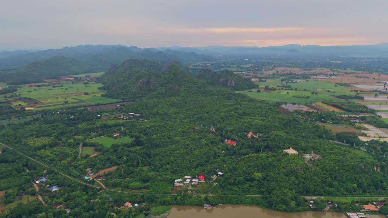 北碧府的山景视频素材