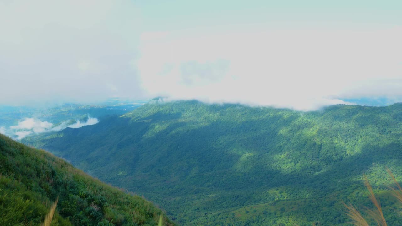 雾山景观视频素材