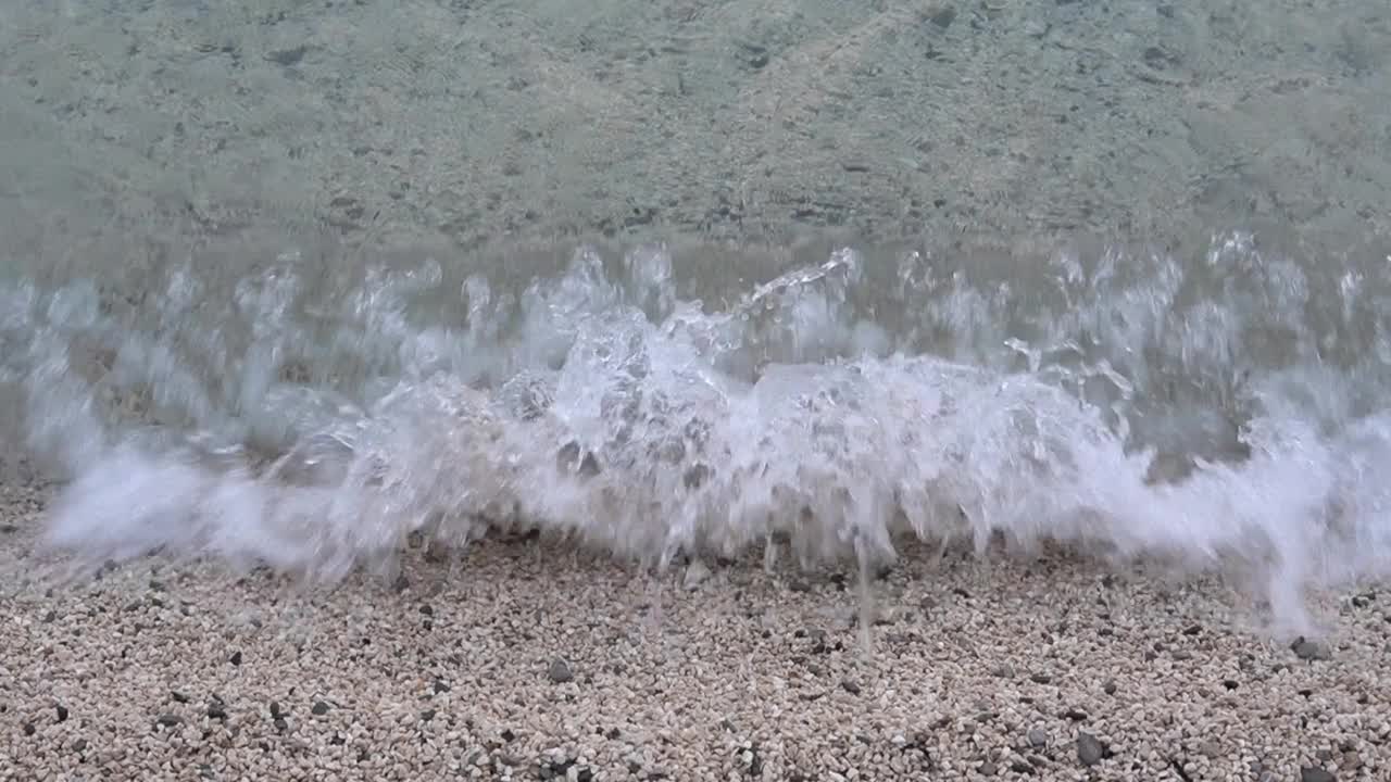 早晨平静的大海视频素材