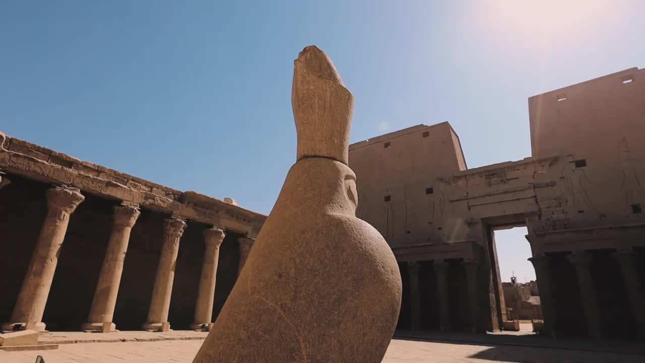 《爱德福寺诸神雕像》视频素材