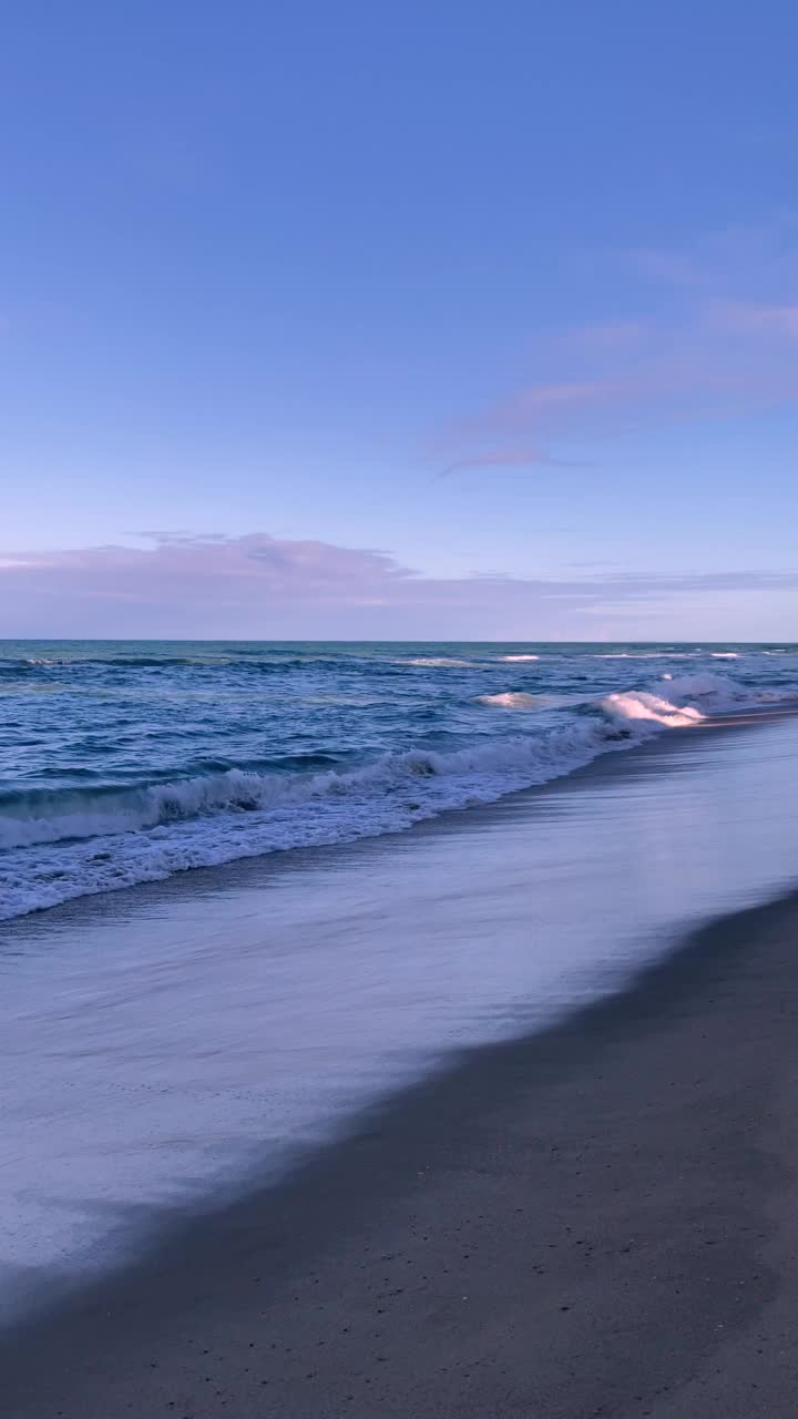 Boa Viagem海滩的景色视频素材