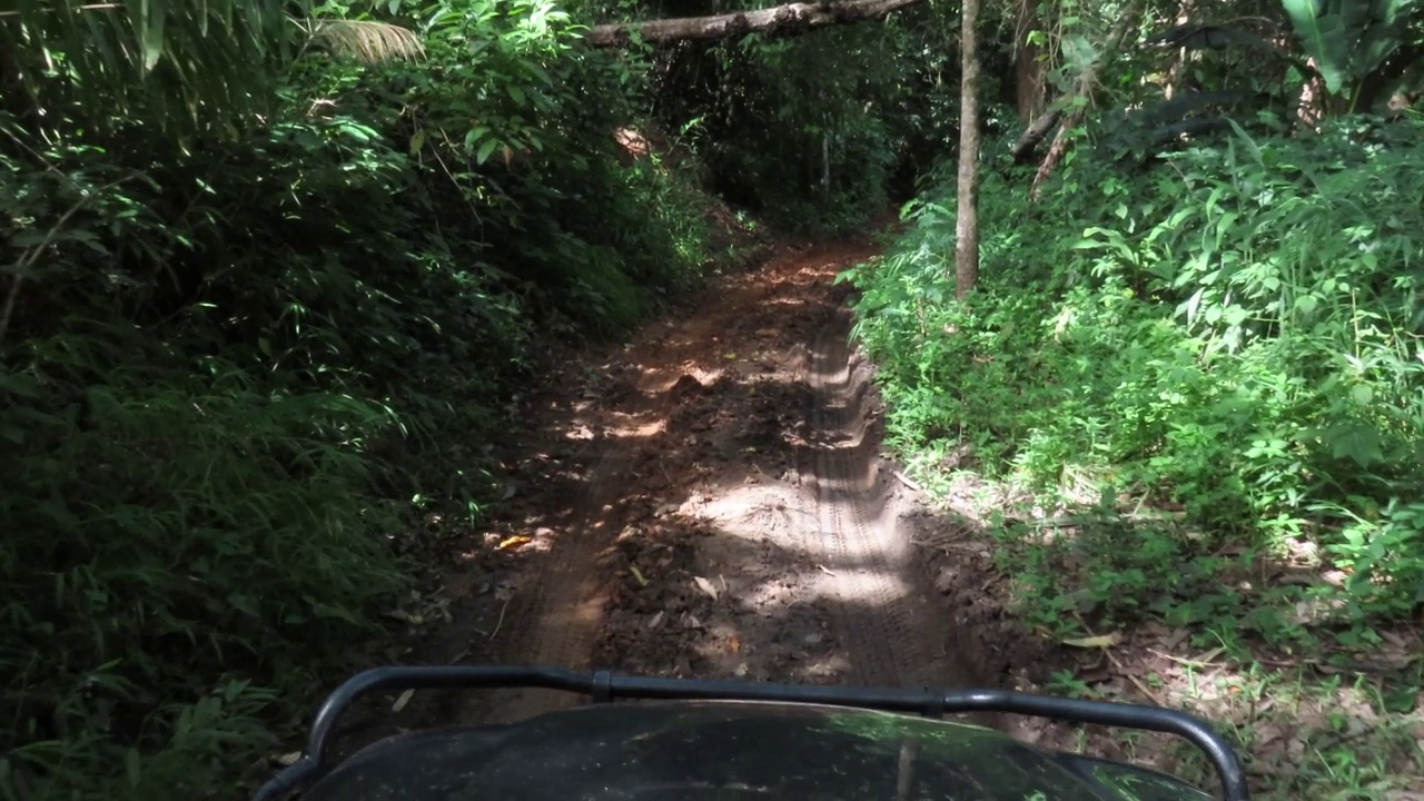 在土路上行驶视频素材