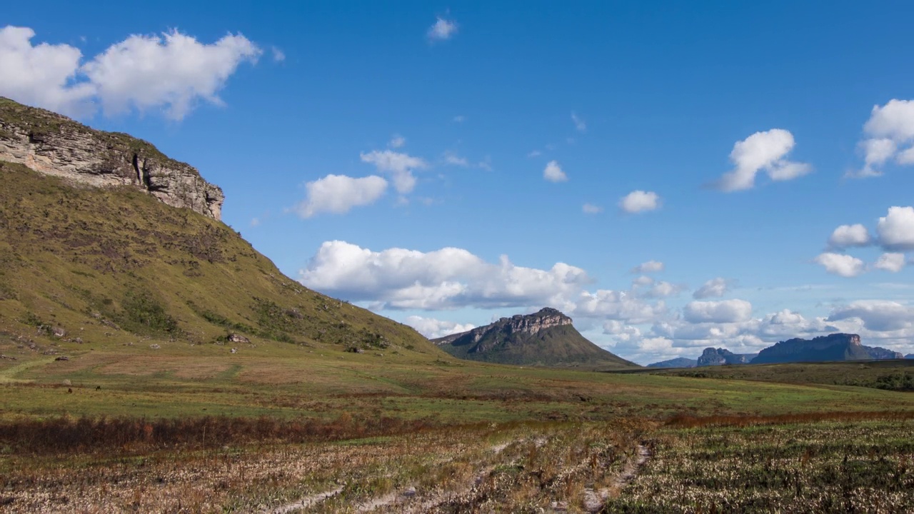 Chapada Diamantina国家公园时间流逝视频素材