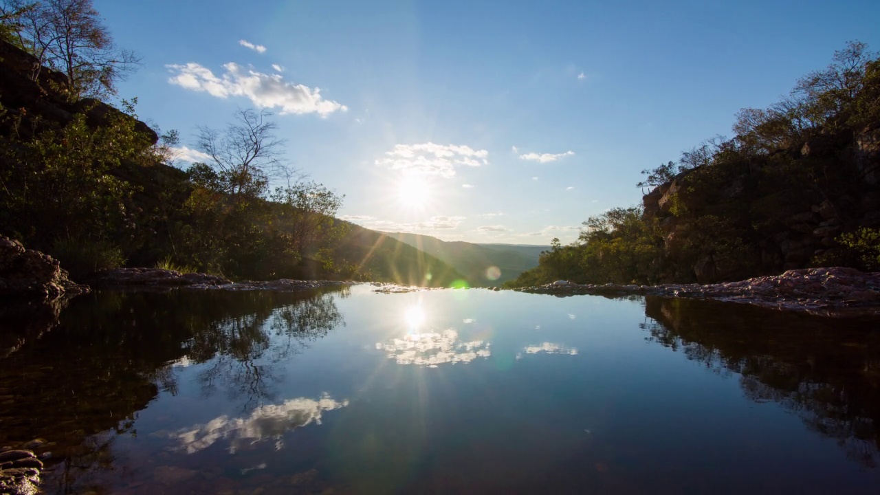 Chapada Diamantina国家公园时间流逝视频素材