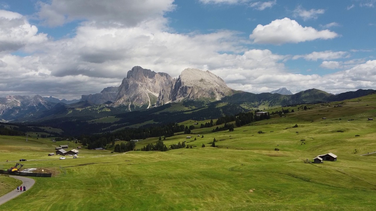 三色Olpe, Dolomian, Trentino Altodig，意大利视频下载