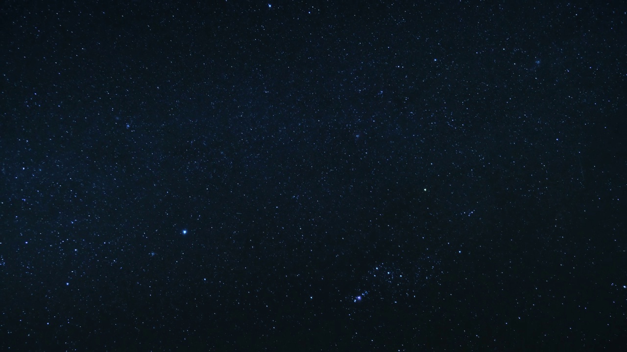 双子座流星雨视频素材