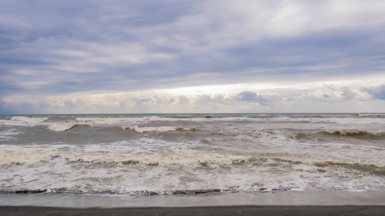 海间隔拍摄视频素材