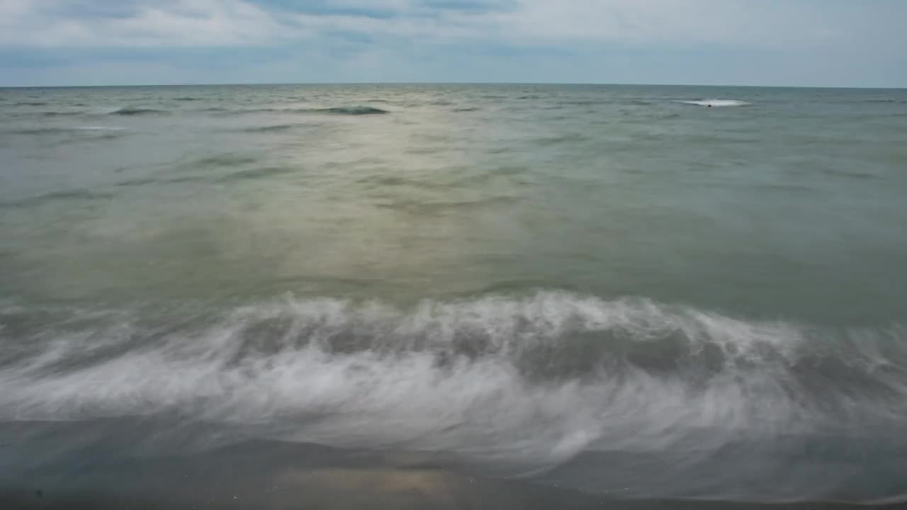 海间隔拍摄视频素材