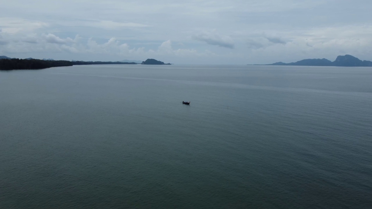 海上渔船视频下载