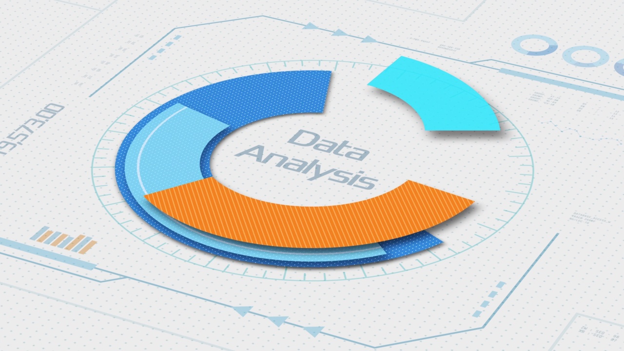 数据分析的概念视频素材
