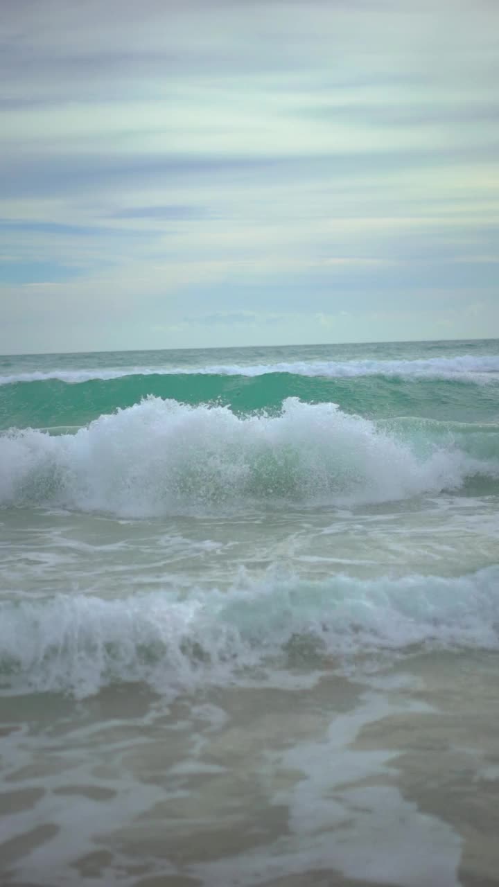 海阔天空，垂直视频素材