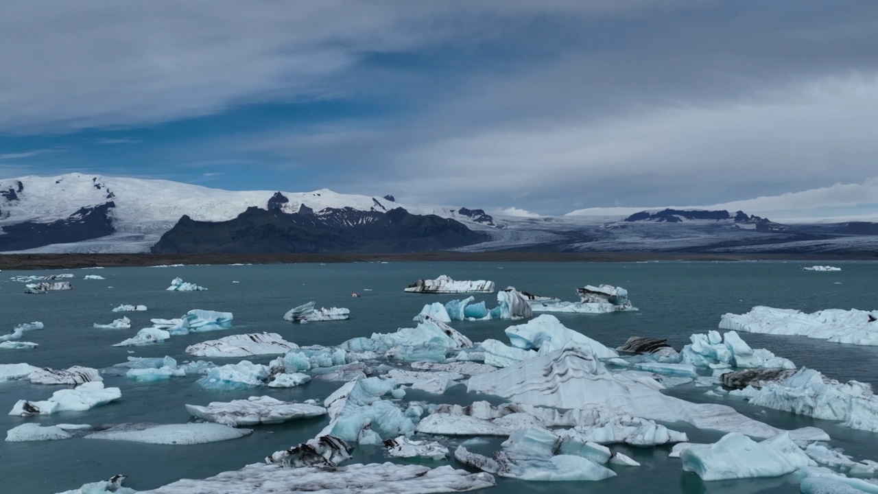 Jokulsarlon冰川湖
在冰岛视频素材