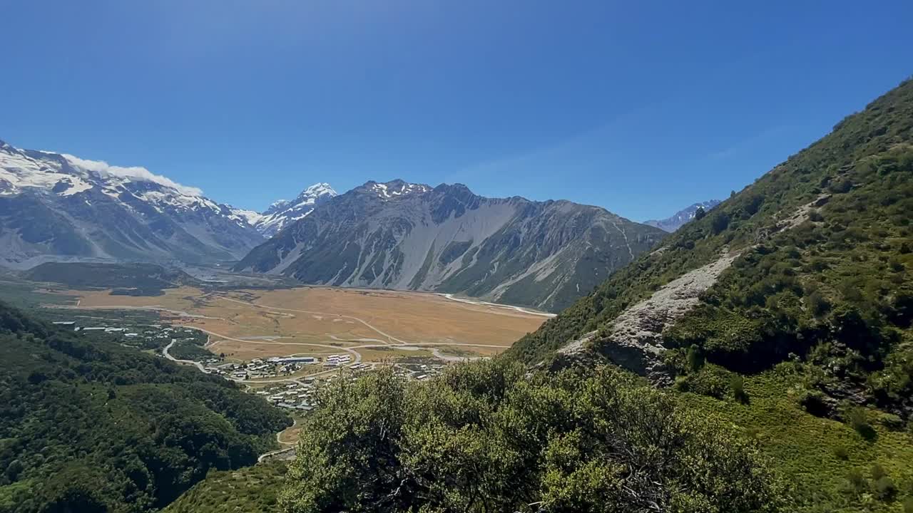 库克山村的红塔斯赛道视频素材