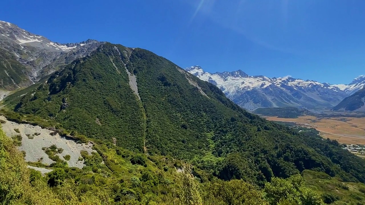 库克山村的红塔斯赛道视频素材