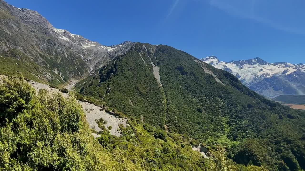 库克山村的红塔斯赛道视频素材