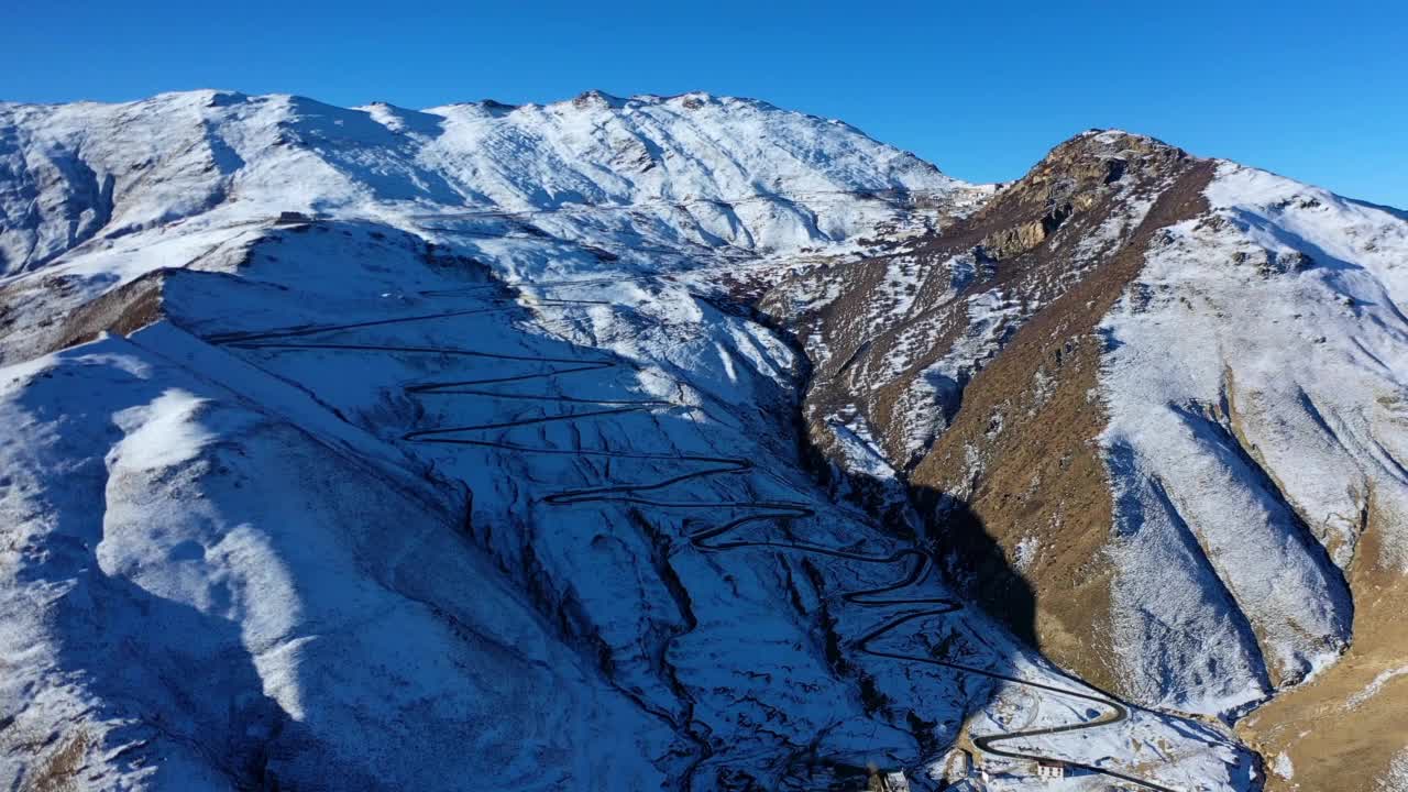 位于中国西藏的雪山喜马拉雅山。视频素材