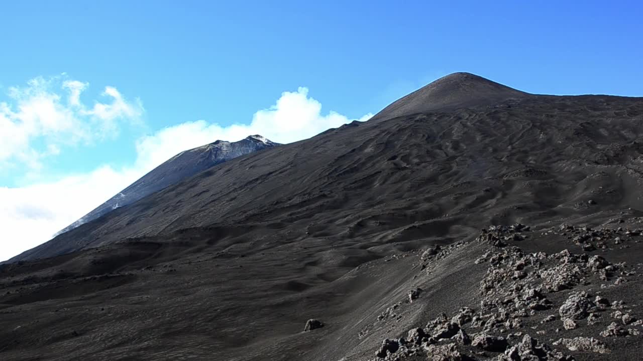 埃特纳火山视频素材