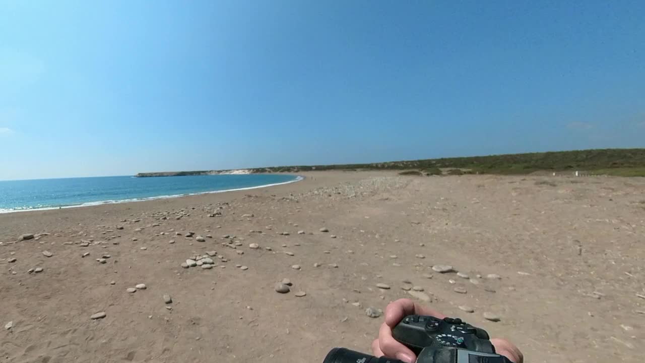 美丽的地中海海滩海景视频素材