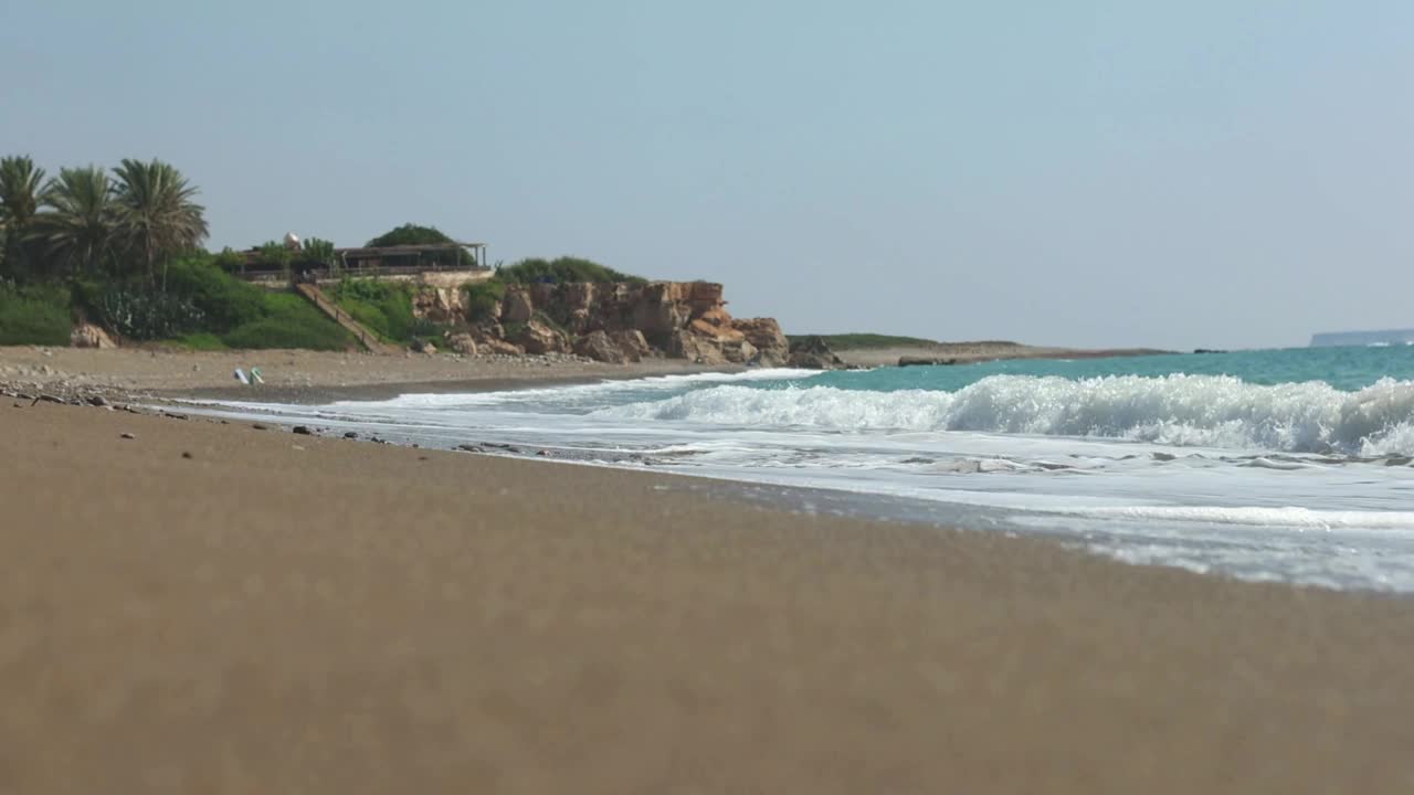 美丽的地中海海滩海景视频素材