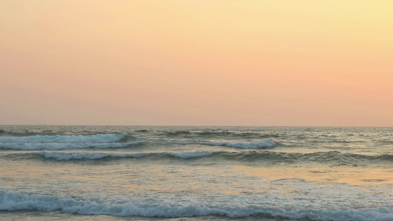 美丽的地中海海滩海景视频素材