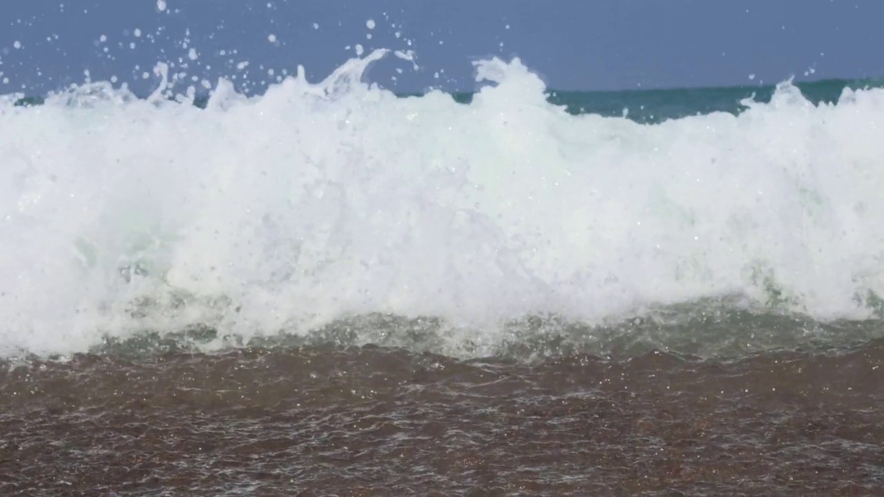 美丽的地中海海滩海景视频素材