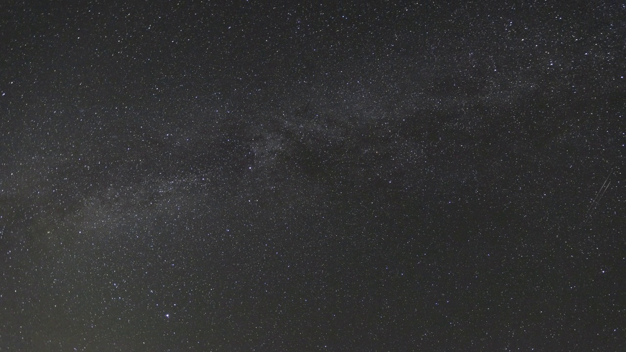 星星划过夜空视频素材