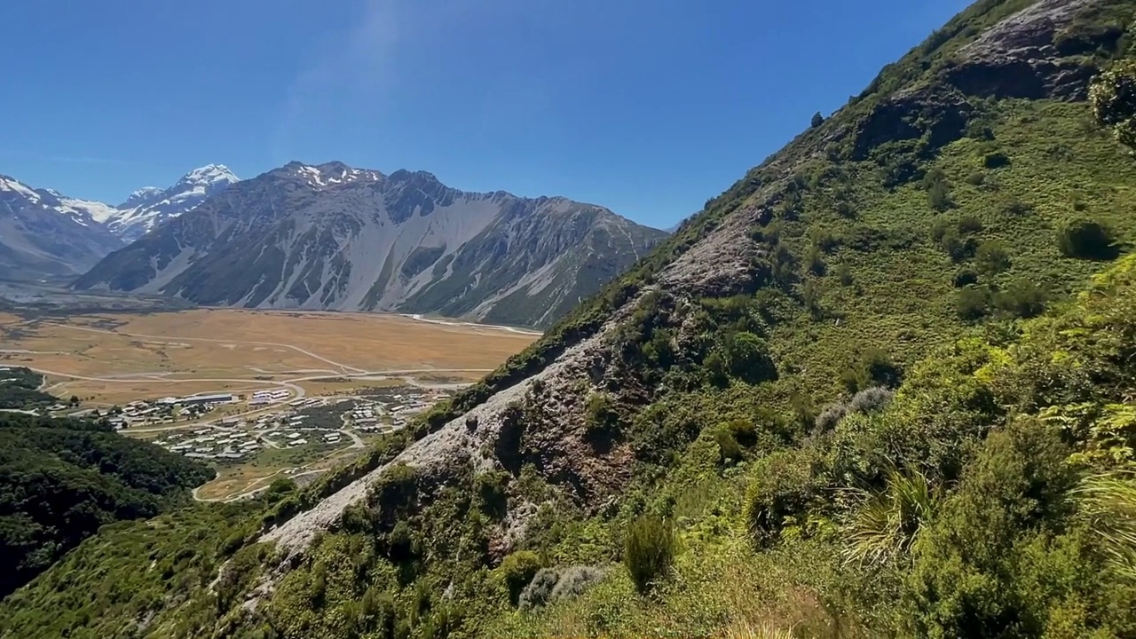 库克山村的红塔斯赛道视频素材