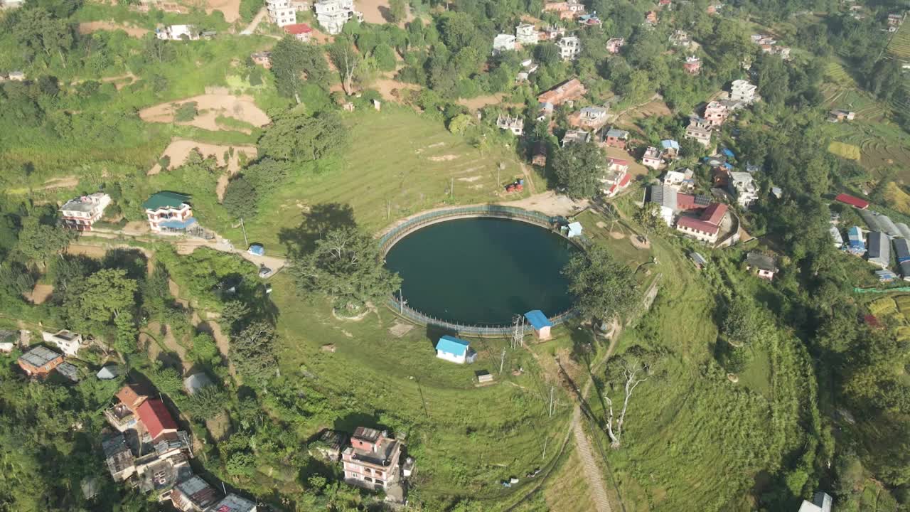 水电站水库视频素材