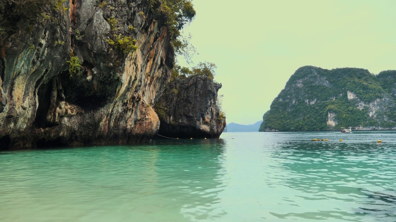 泰国的香港岛。旅游者在暑假假期旅行视频素材