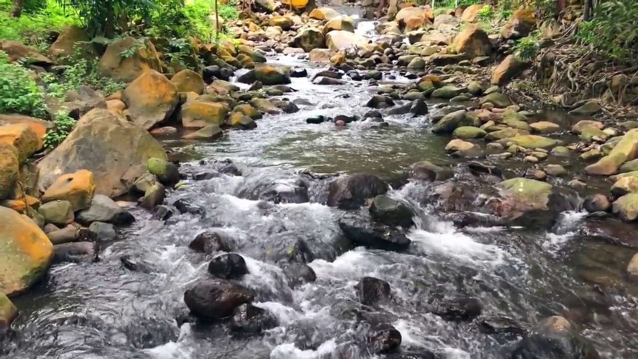 高山流水视频素材