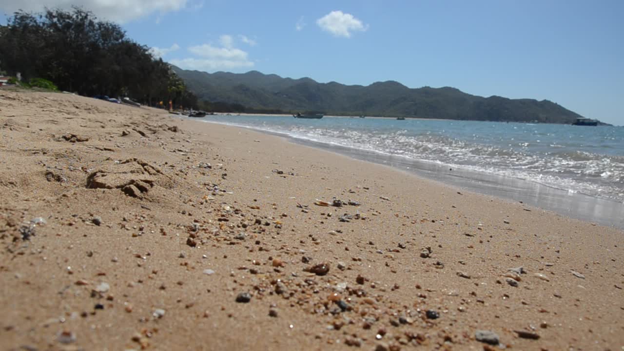 热带海滩，磁岛，昆士兰视频素材