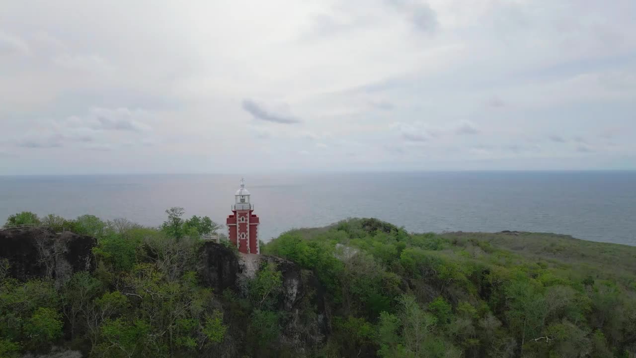 海前灯塔视频素材