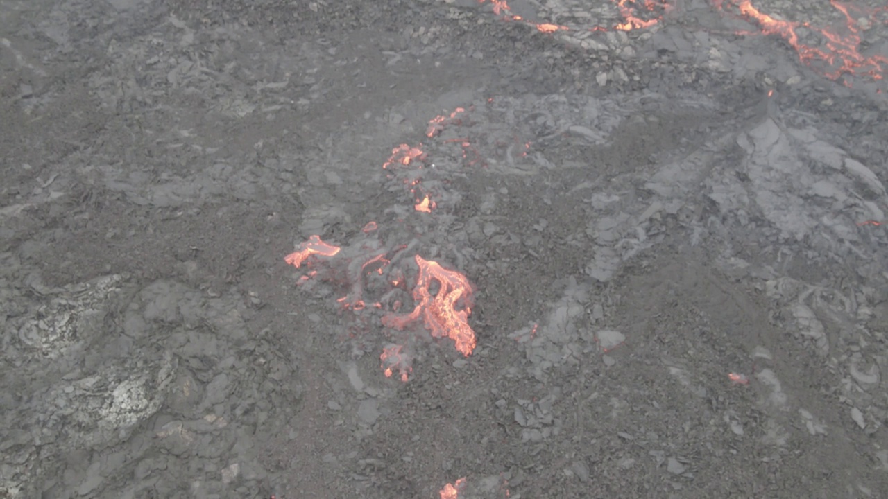 活跃的冰岛火山视频下载