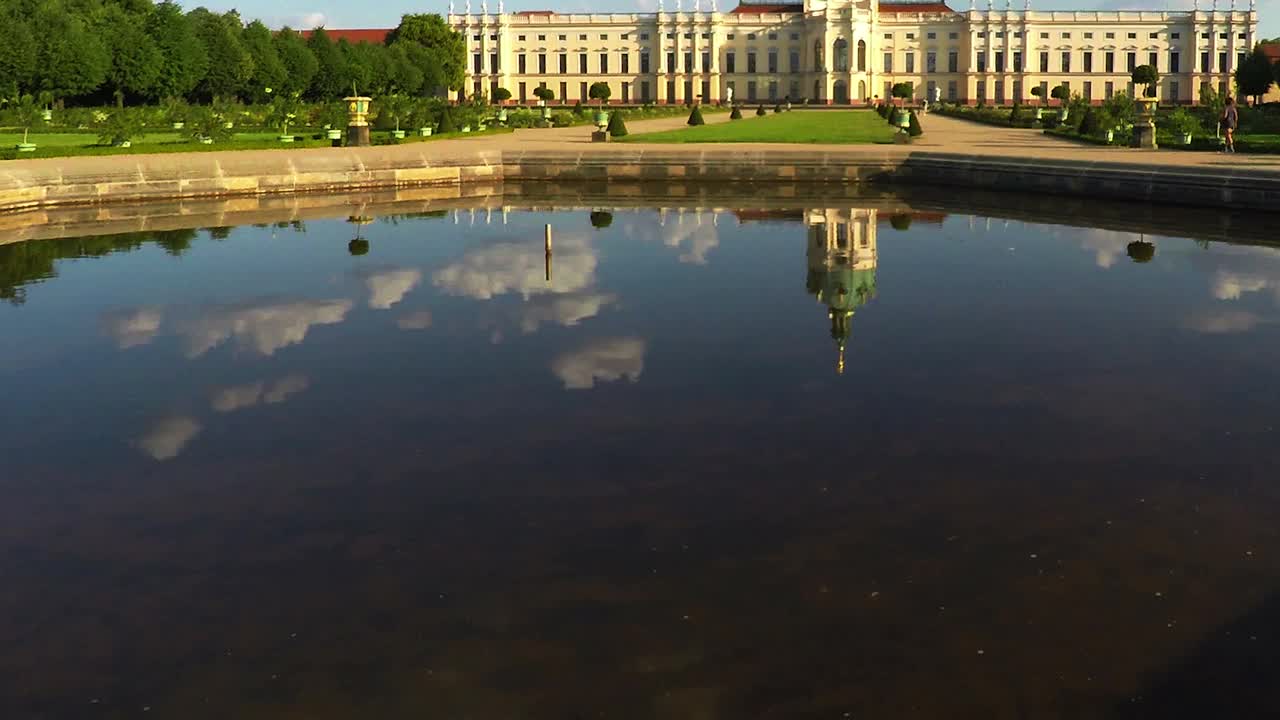 Charlottenburg宫。Schloss Charlottenburg。柏林。德国。视频素材