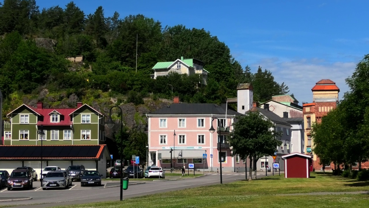 Valdemarsvik, Östergötland, Sweden视频素材