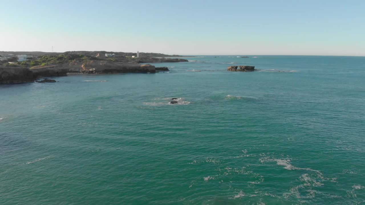 方尖碑，石灰岩海岸，南澳大利亚视频素材