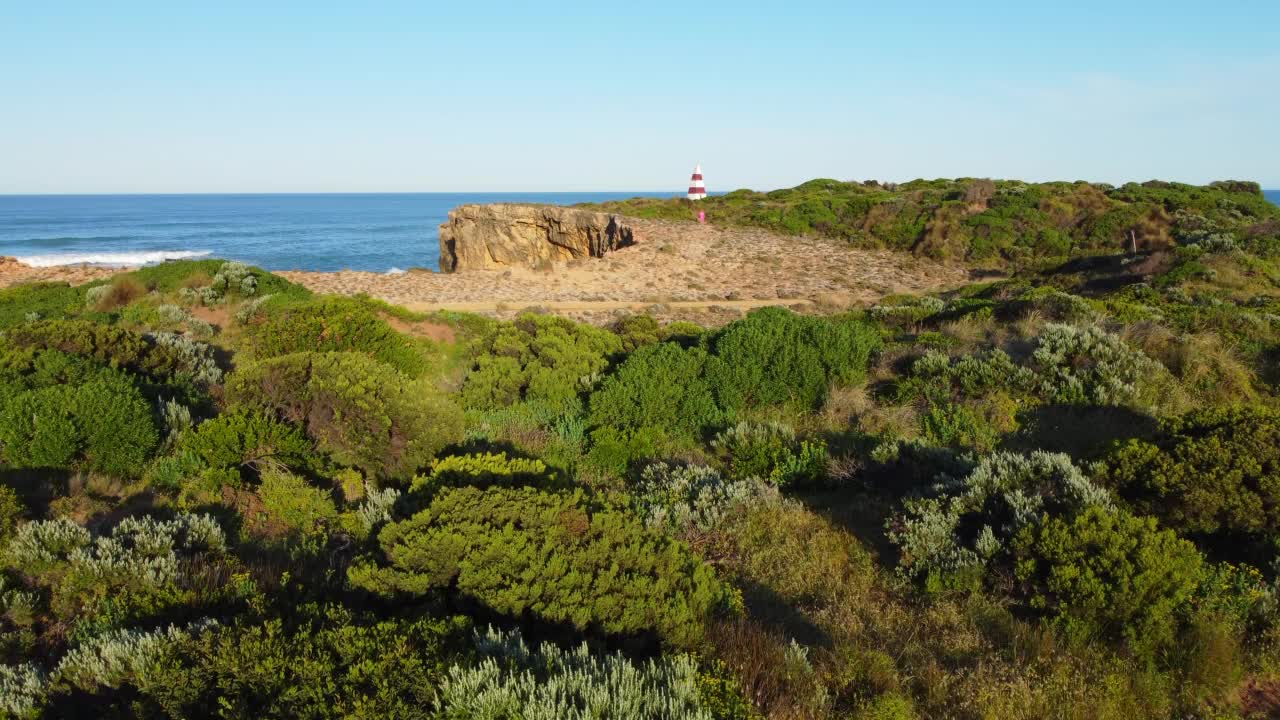 方尖碑，石灰岩海岸，南澳大利亚视频素材