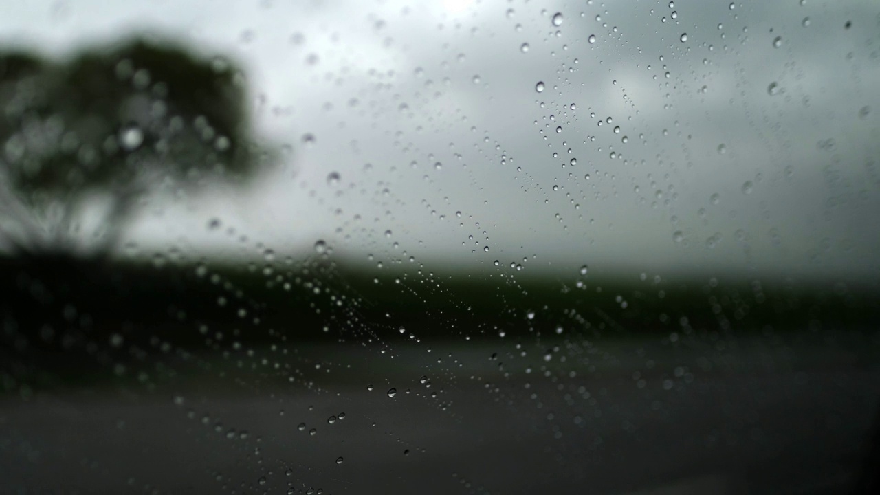 多风多雨的天气视频素材