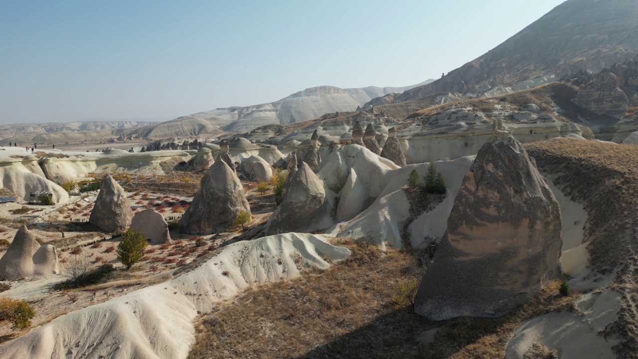 Cappadocia, Cave, Limestone, Türkiye - Country, 4K Resolution视频素材