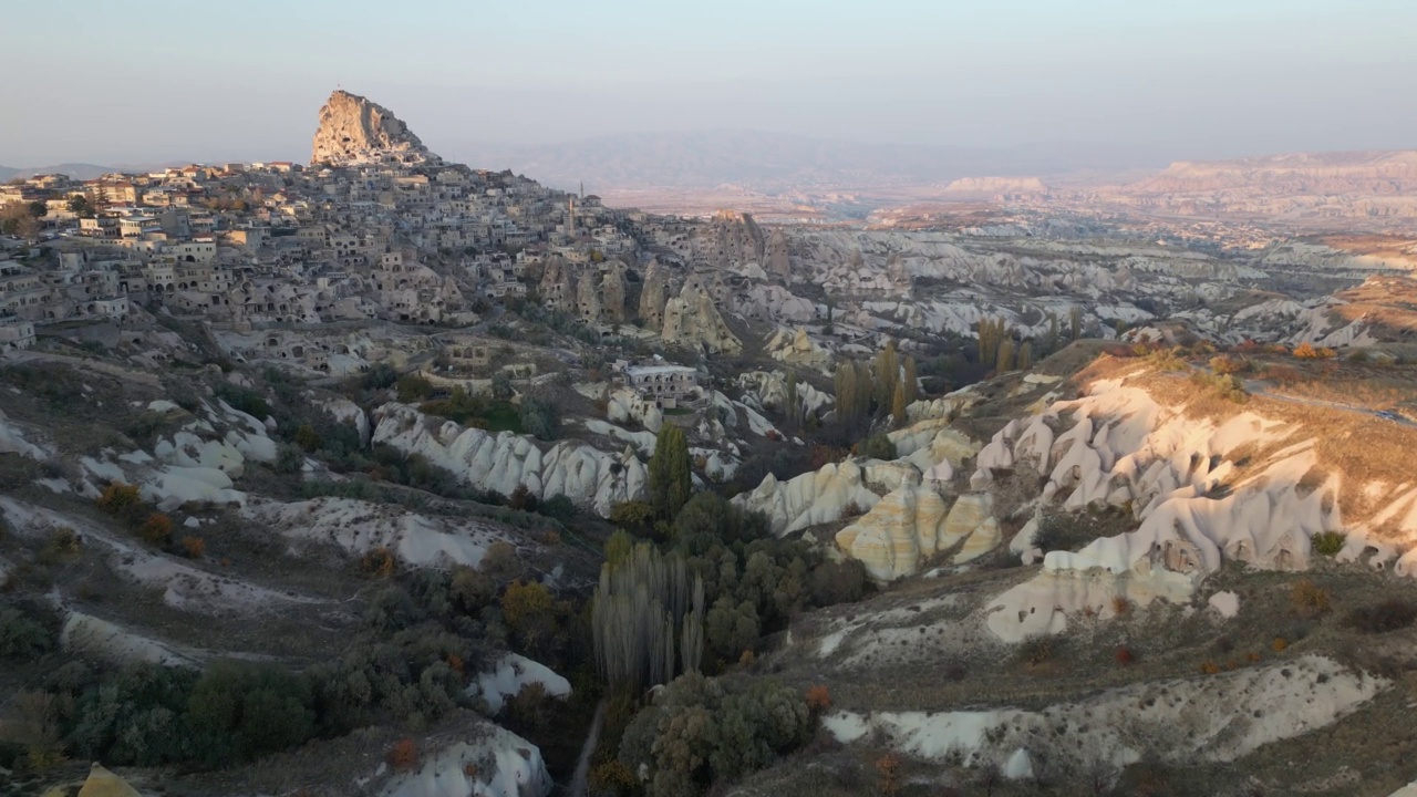 Cappadocia, Cave, Limestone, Türkiye - Country, 4K Resolution视频素材