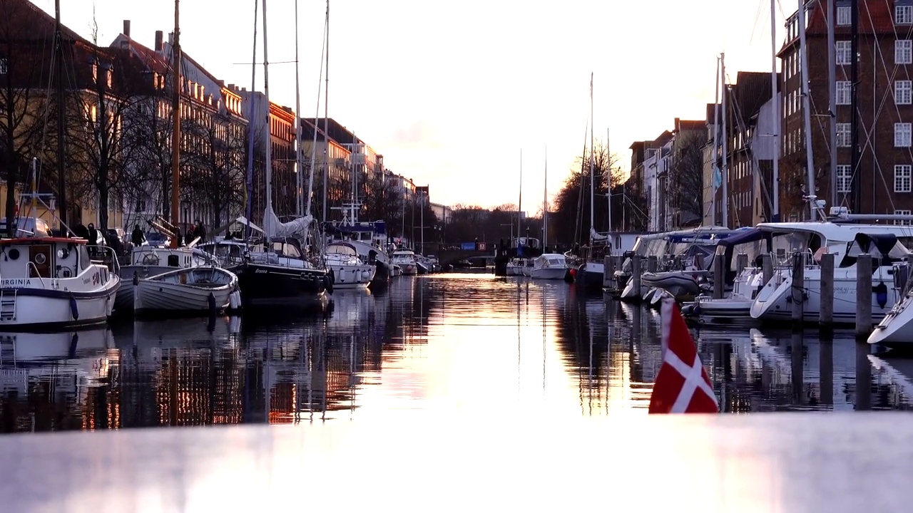 Christianshavn哥本哈根视频素材