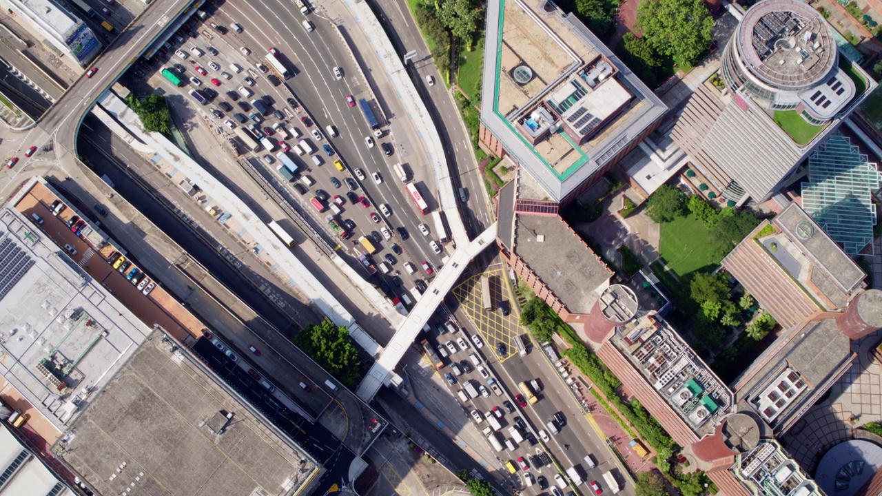 香港繁忙道路视频素材