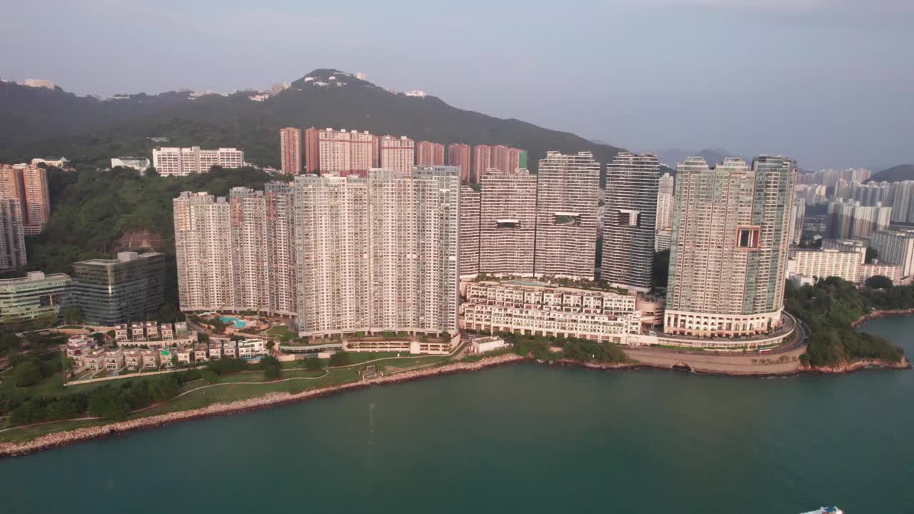 香港住宅Bel-Air天线视频素材