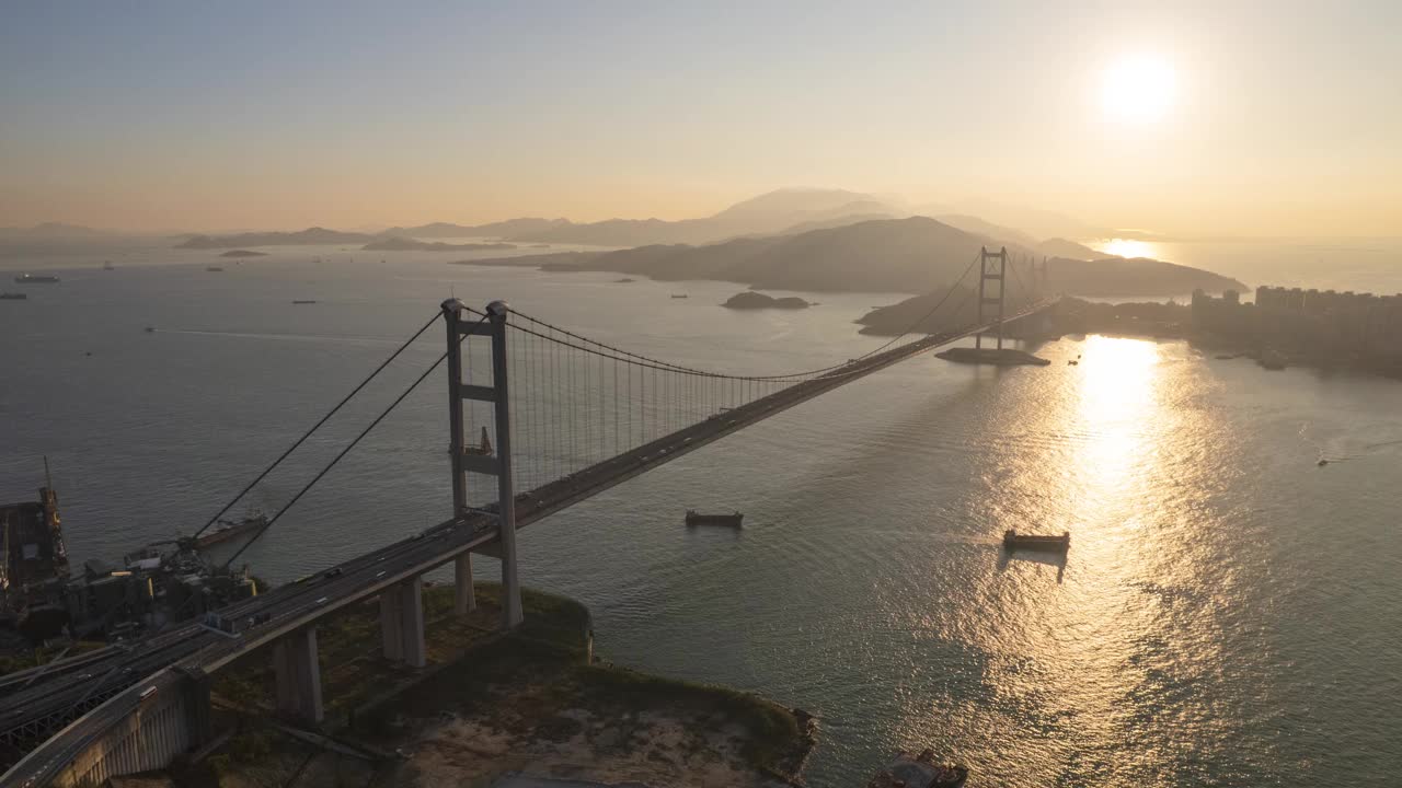 香港青马桥空中超塌视频下载