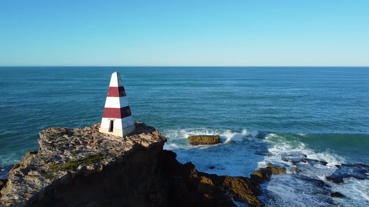 方尖碑，石灰岩海岸，南澳大利亚视频素材