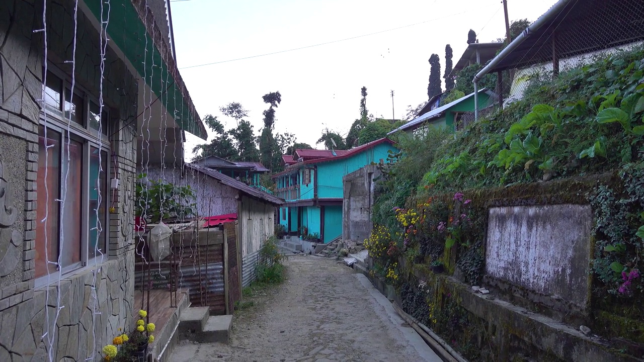 仰光是大吉岭山区旅游地图的新成员。我视频素材