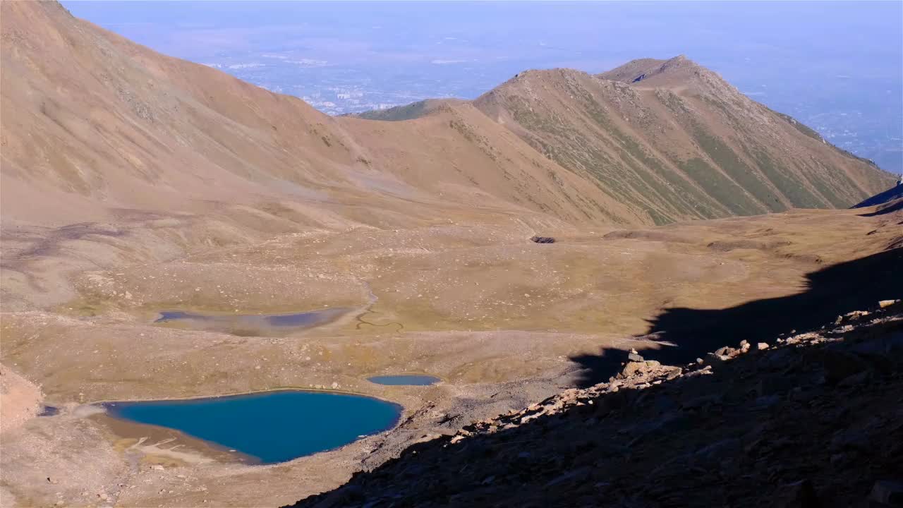 冰碛湖山脉视频素材