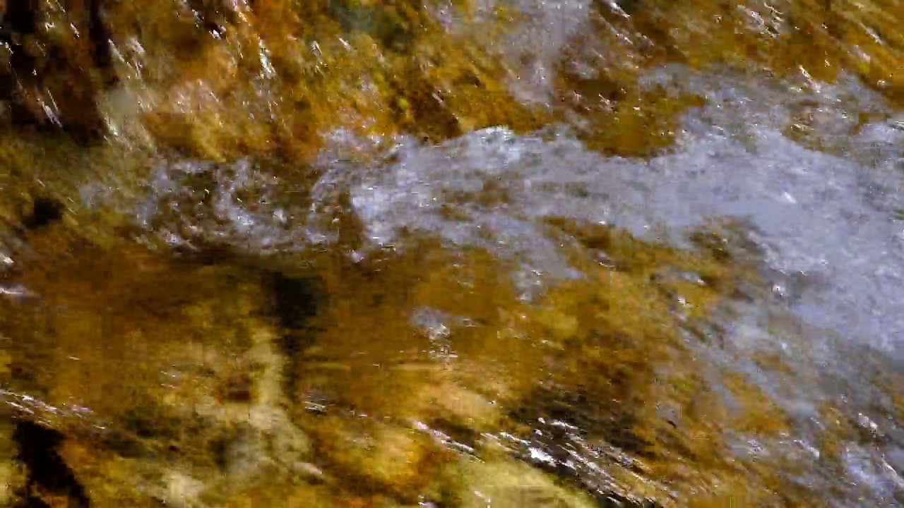 河流粗流能量视频素材