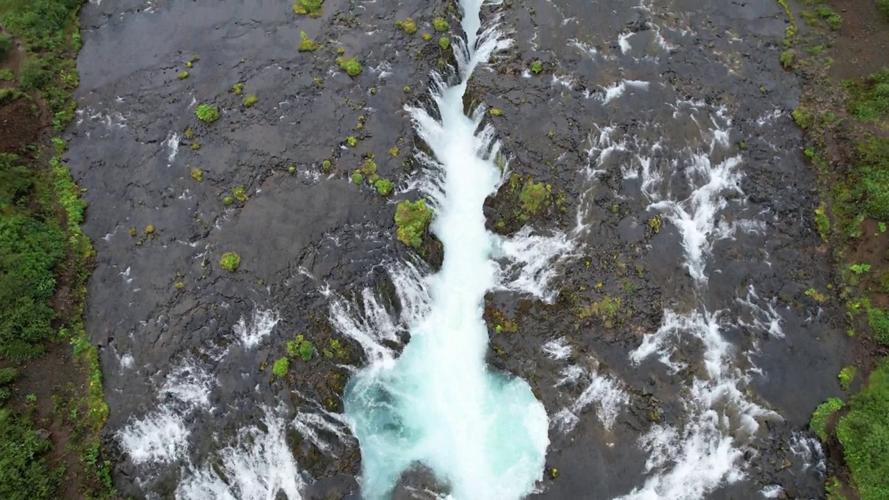 The Brúará is a river of Iceland视频素材